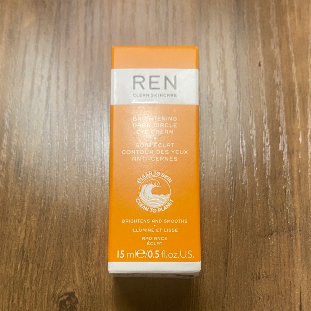 REN Clean Skincare Brightening Dark Circle Eye Cream - Orange